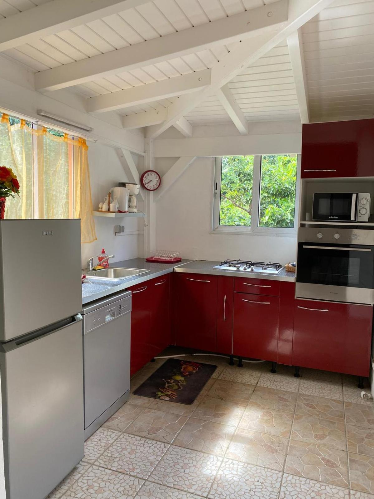 Aquaverde Eco Et Confort- Bas De Villa Avec Jardin Et Parking Le Gosier  Eksteriør billede